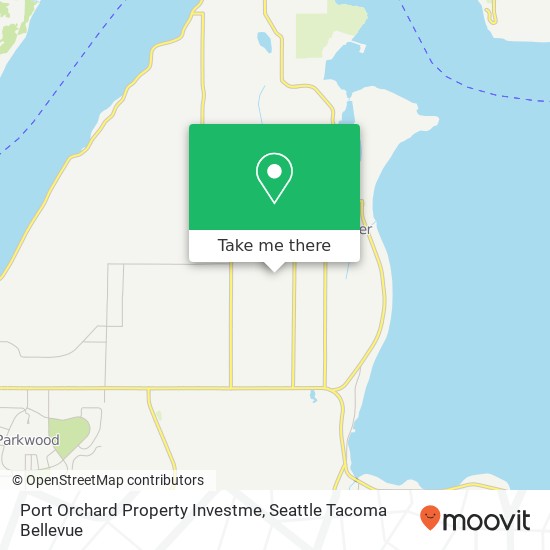 Port Orchard Property Investme map