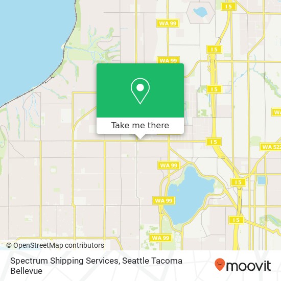 Mapa de Spectrum Shipping Services