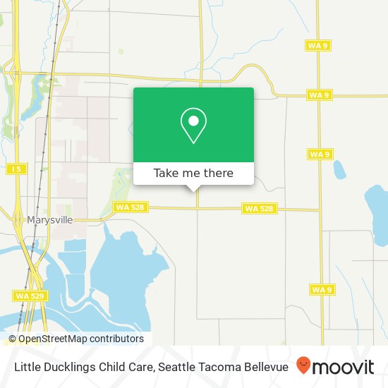 Little Ducklings Child Care map