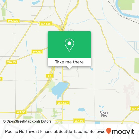 Mapa de Pacific Northwest Financial