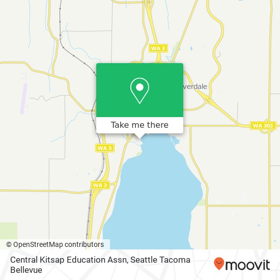 Central Kitsap Education Assn map