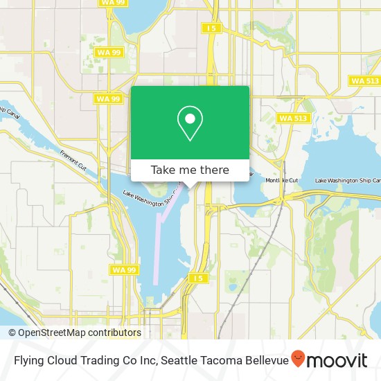 Flying Cloud Trading Co Inc map