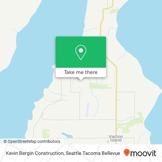 Mapa de Kevin Bergin Construction