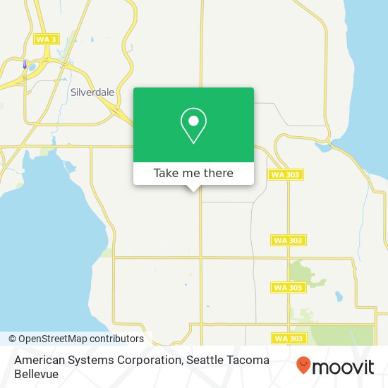 American Systems Corporation map