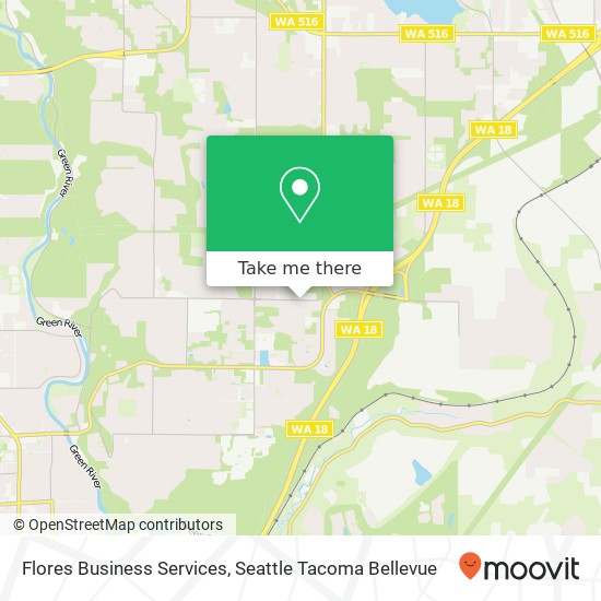 Flores Business Services map