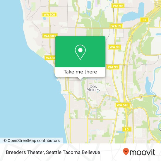 Breeders Theater map