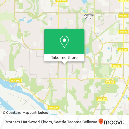 Mapa de Brothers Hardwood Floors