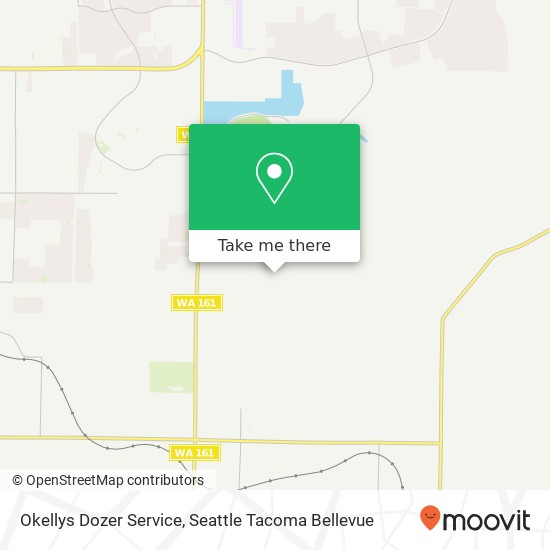 Okellys Dozer Service map