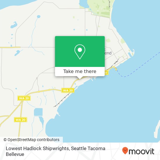 Lowest Hadlock Shipwrights map