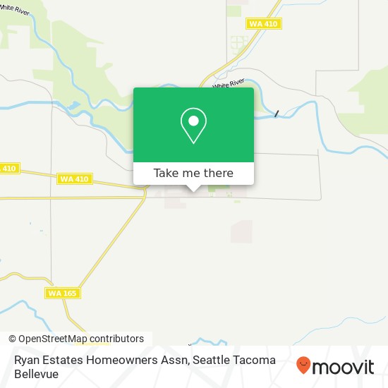 Ryan Estates Homeowners Assn map