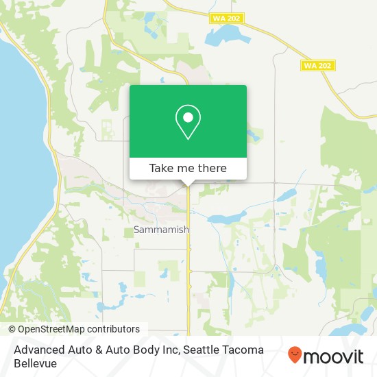 Mapa de Advanced Auto & Auto Body Inc