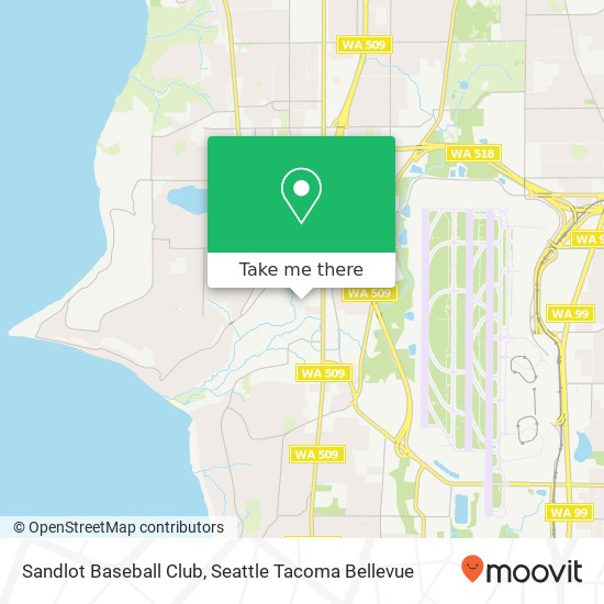 Sandlot Baseball Club map