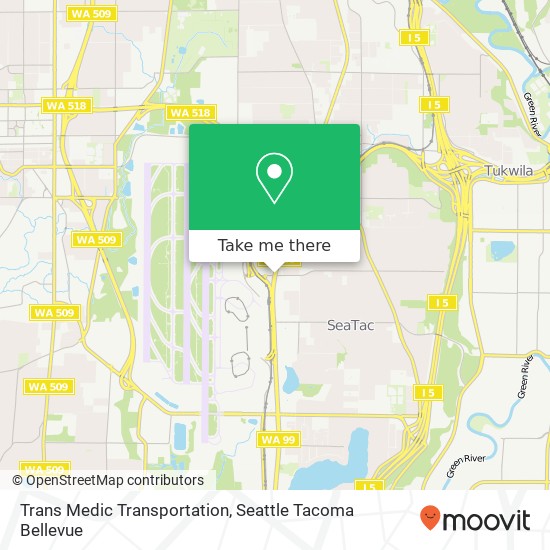 Trans Medic Transportation map