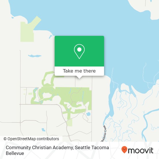 Community Christian Academy map