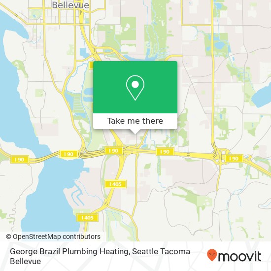 George Brazil Plumbing Heating map