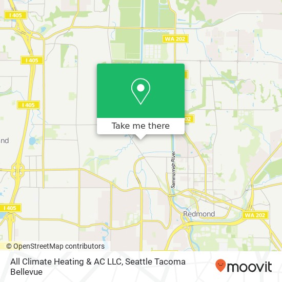 Mapa de All Climate Heating & AC LLC