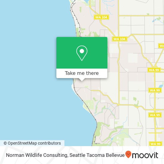 Norman Wildlife Consulting map