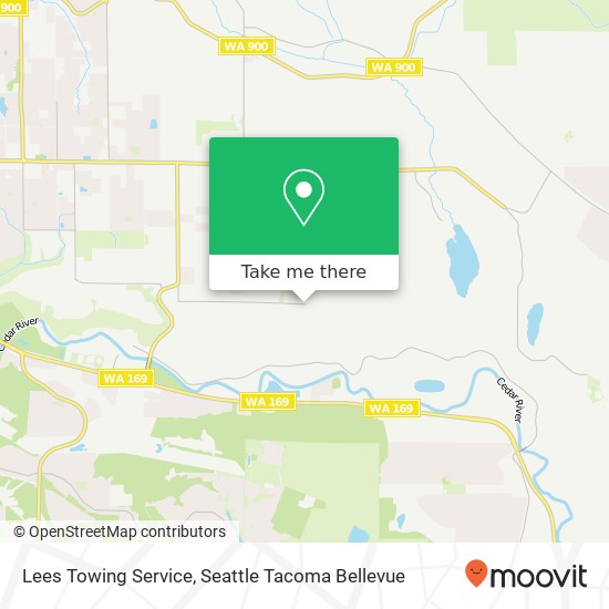 Mapa de Lees Towing Service