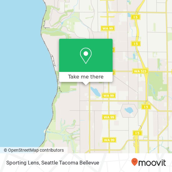 Sporting Lens map