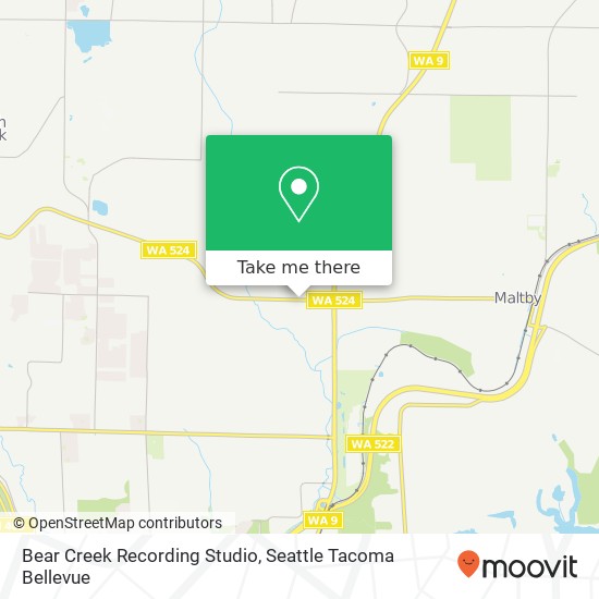 Bear Creek Recording Studio map