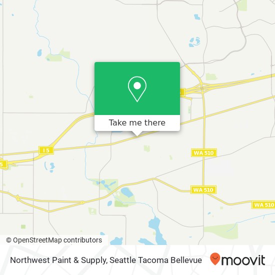 Northwest Paint & Supply map
