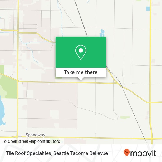 Tile Roof Specialties map