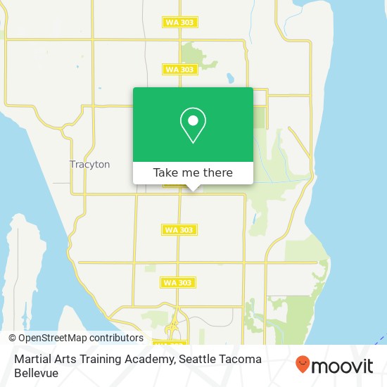 Martial Arts Training Academy map