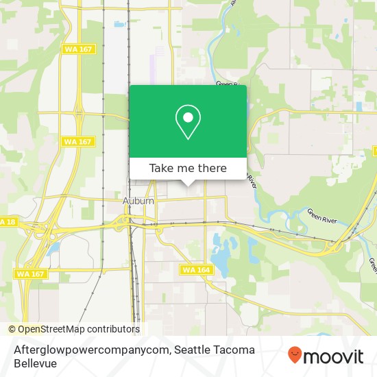 Afterglowpowercompanycom map