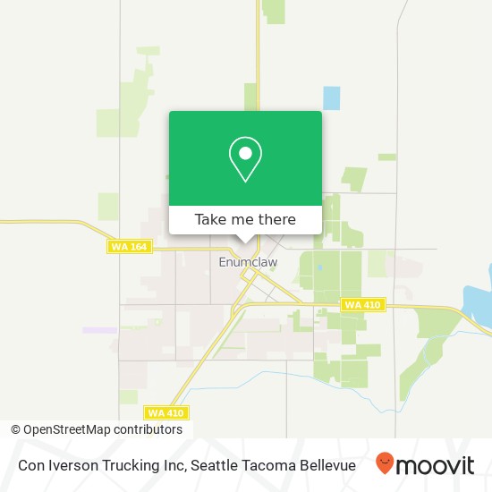 Con Iverson Trucking Inc map