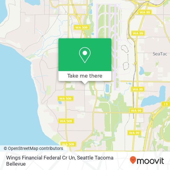 Wings Financial Federal Cr Un map