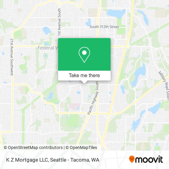 Mapa de K Z Mortgage LLC