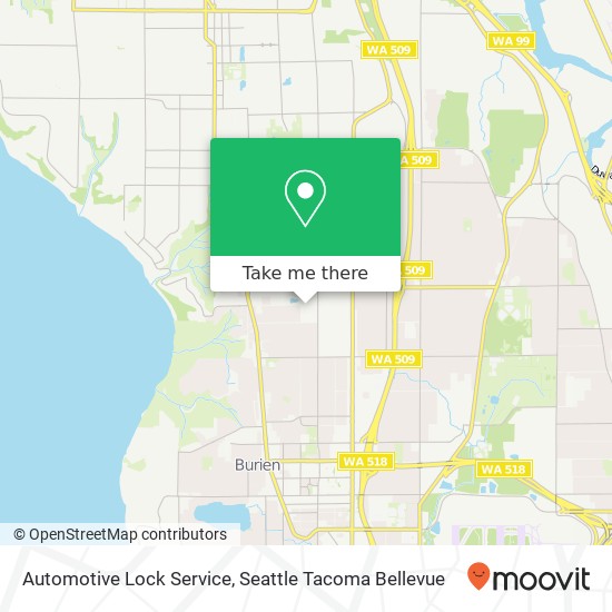 Automotive Lock Service map