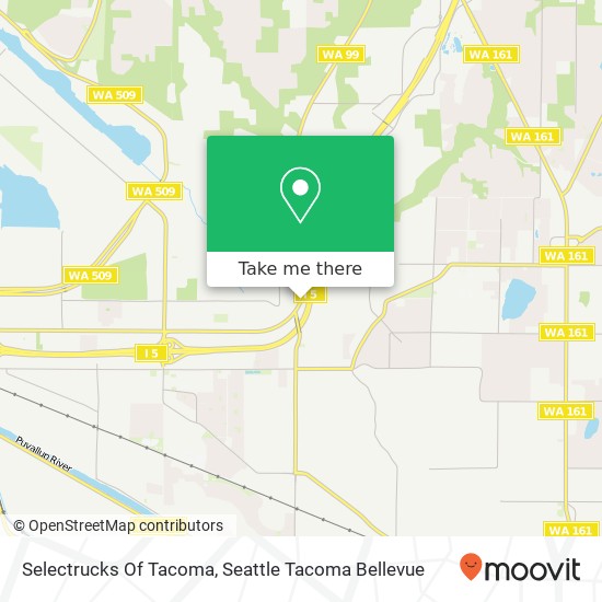 Selectrucks Of Tacoma map