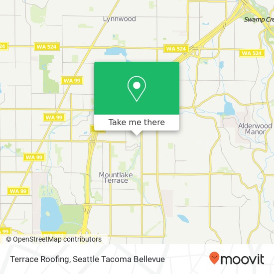 Terrace Roofing map