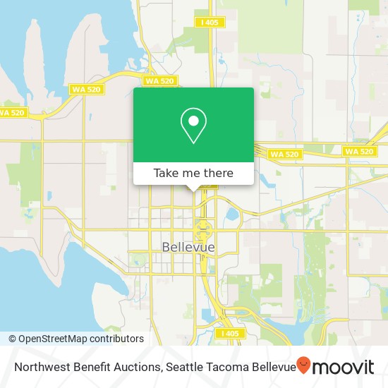 Mapa de Northwest Benefit Auctions