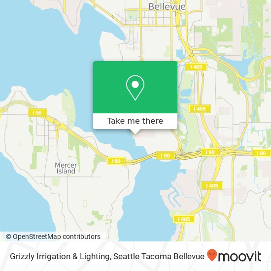 Mapa de Grizzly Irrigation & Lighting