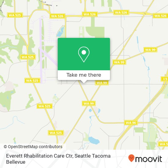 Mapa de Everett Rhabilitation Care Ctr