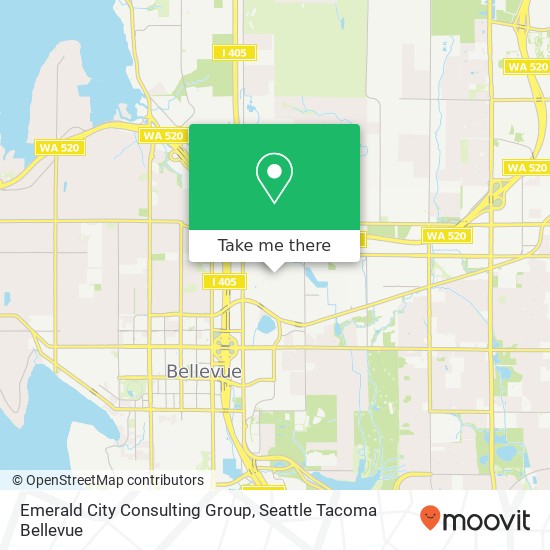 Mapa de Emerald City Consulting Group