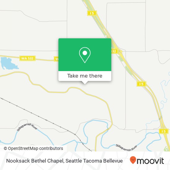 Nooksack Bethel Chapel map