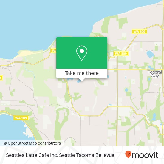 Mapa de Seattles Latte Cafe Inc