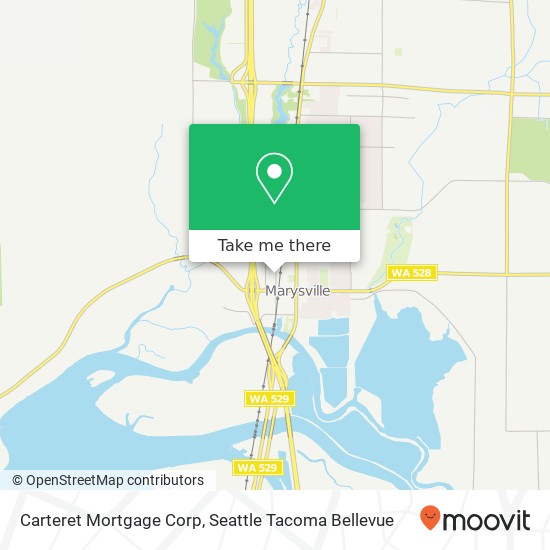 Carteret Mortgage Corp map