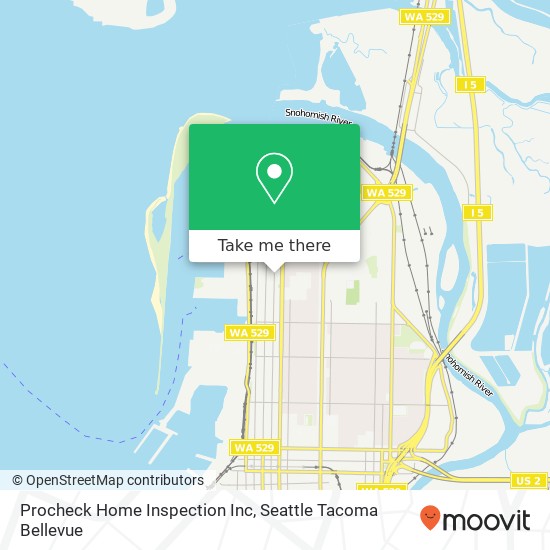 Mapa de Procheck Home Inspection Inc