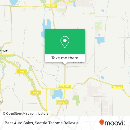 Best Auto Sales map