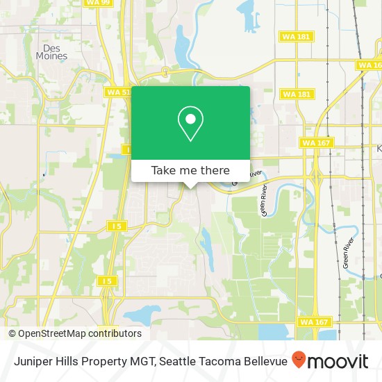 Juniper Hills Property MGT map