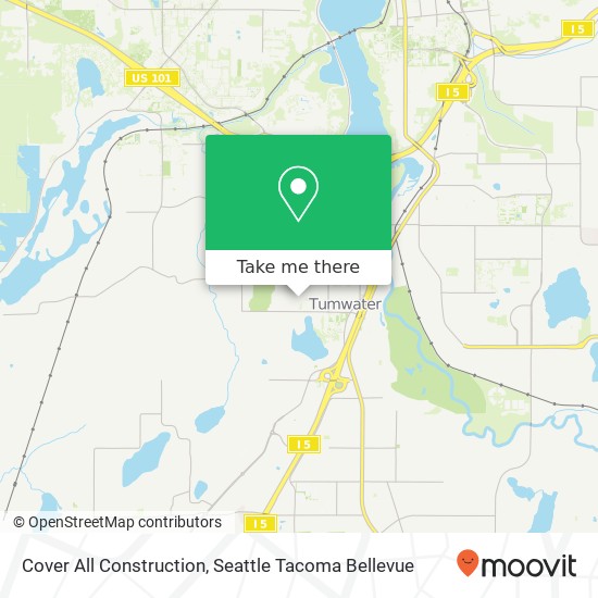 Mapa de Cover All Construction