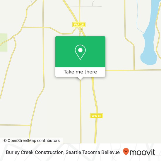 Mapa de Burley Creek Construction