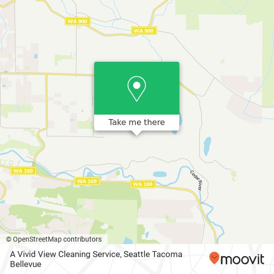 Mapa de A Vivid View Cleaning Service