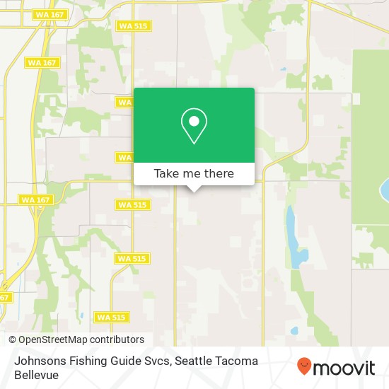 Johnsons Fishing Guide Svcs map