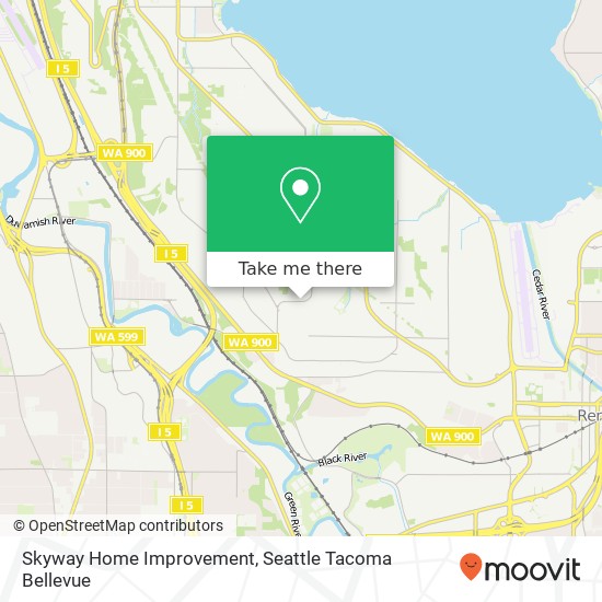 Skyway Home Improvement map