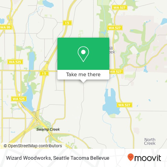 Mapa de Wizard Woodworks